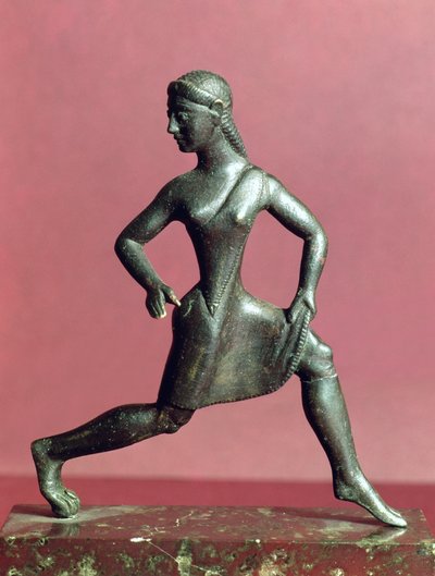 Figurine of a Girl Running by Greek